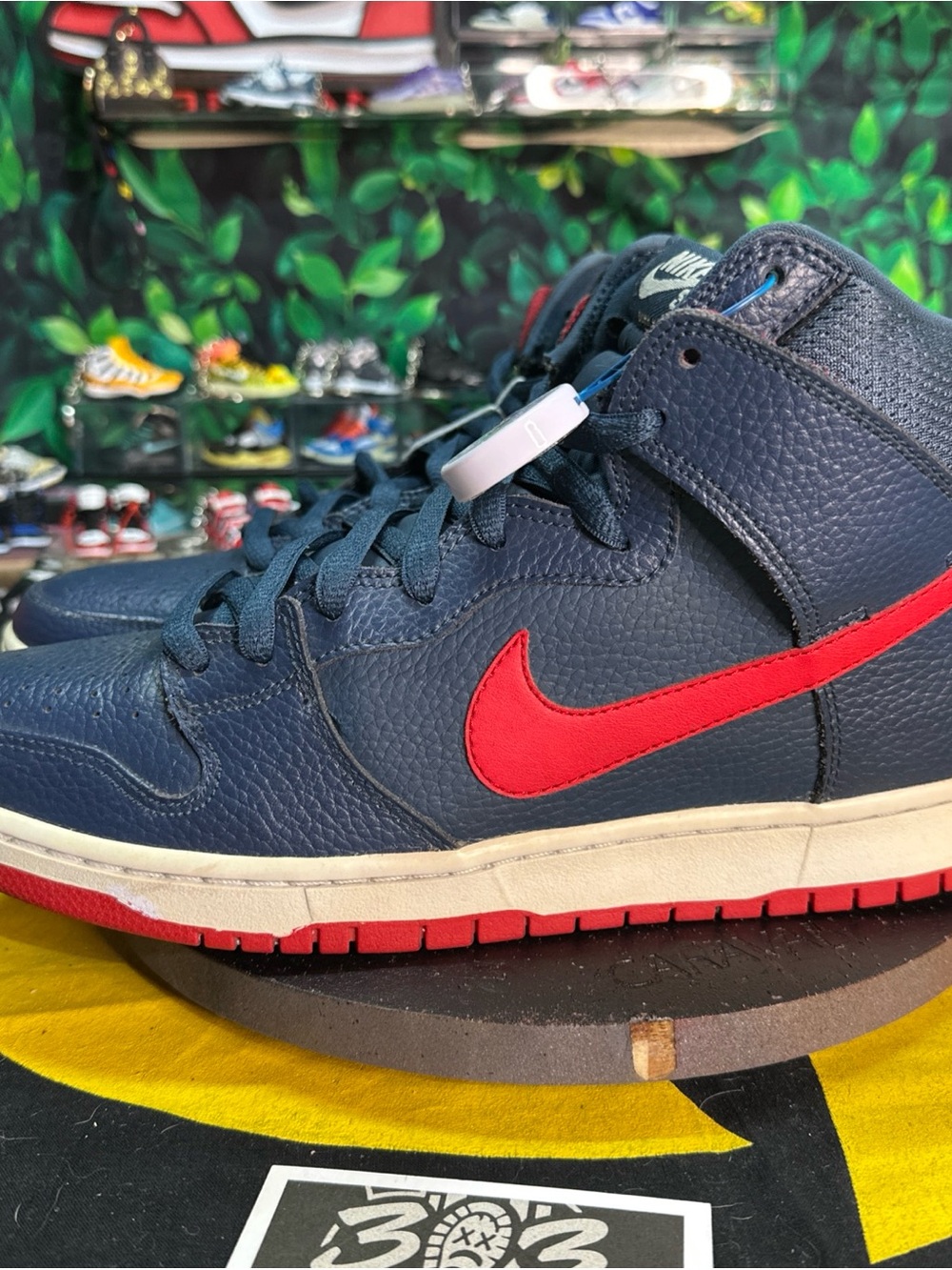 Nike SB Dunk High Pro 2013 Squadron Blue/University Red Size 12M